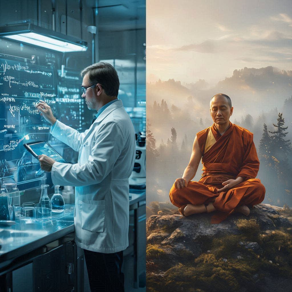 O monge e o Cientista